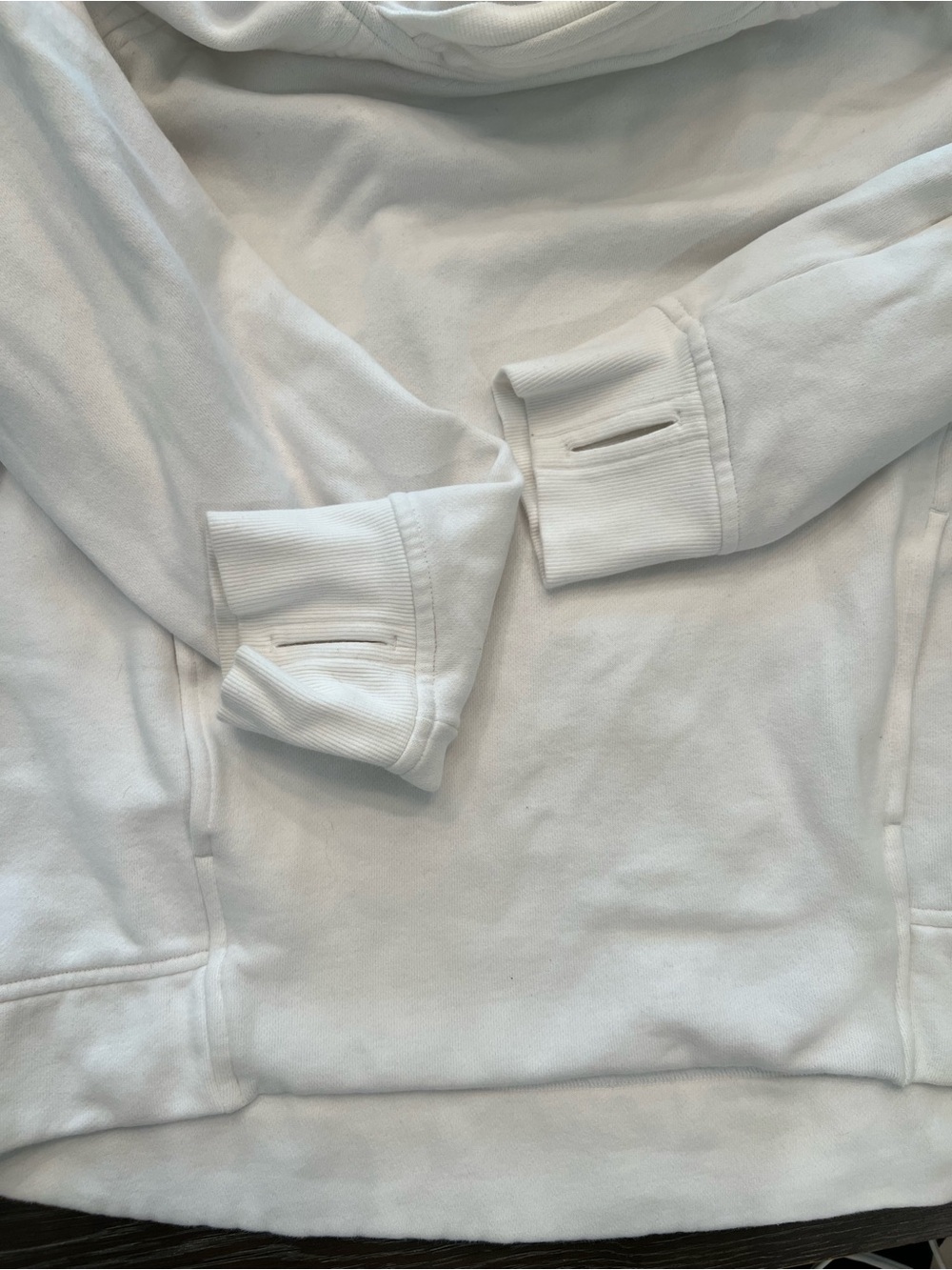 Lululemon Women’s White Hooded Pullover Sweater - Picture 3 of 7